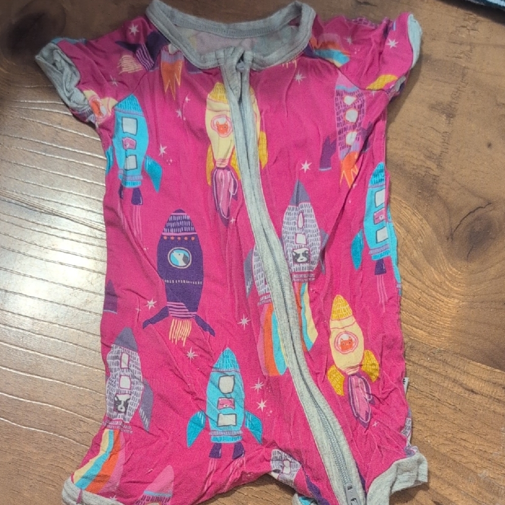 Little sleepies Short Sleeve Pjs